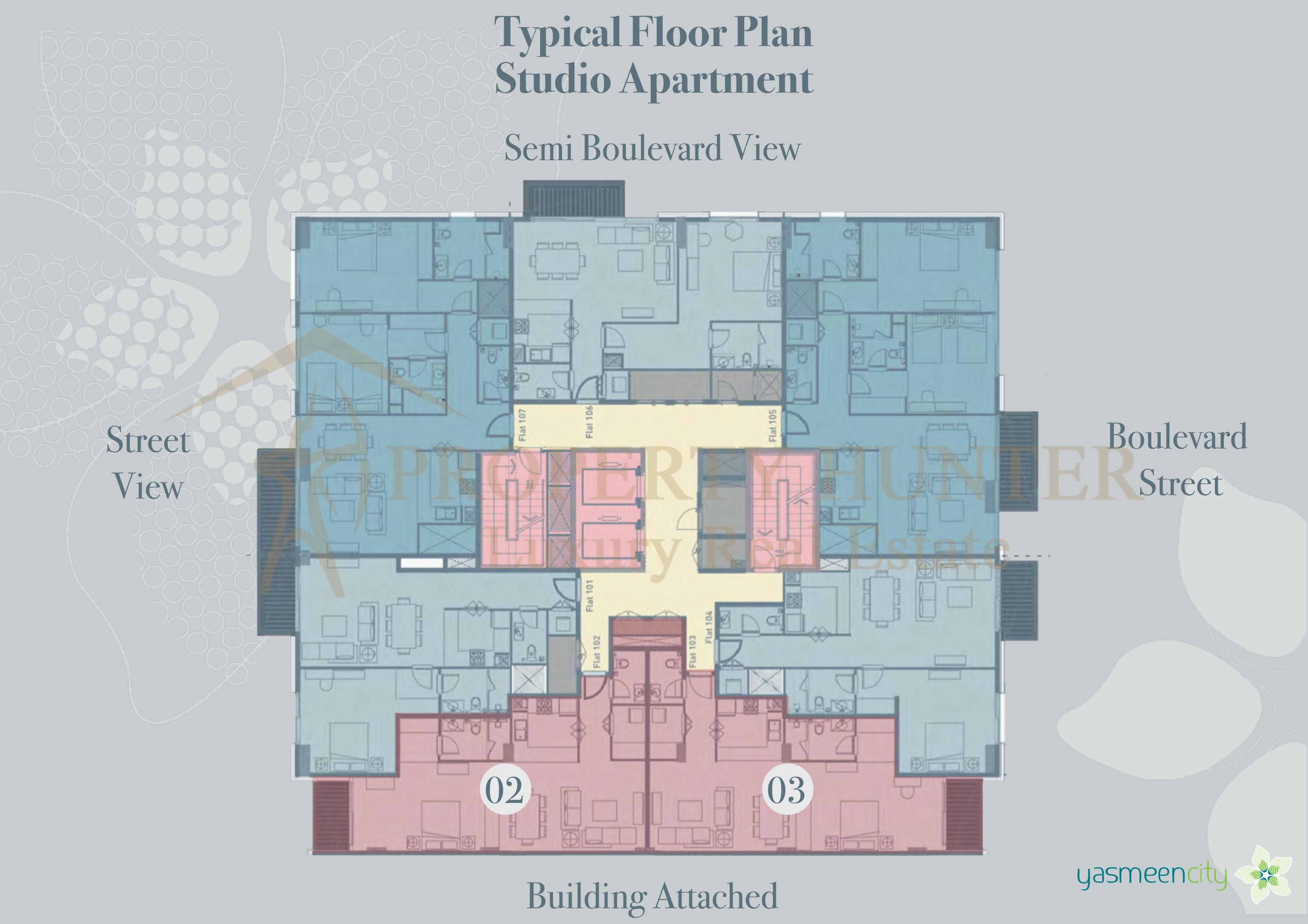 Mixed Use Building in Yasmeen Boulevard
